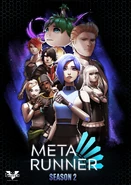 The official Meta Runner season 2 poster.