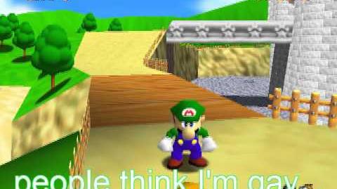 Super Mario 64 Bloopers: Mario Quits