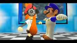 Meggy(Mario And The T-Pose Virus) on Make a GIF