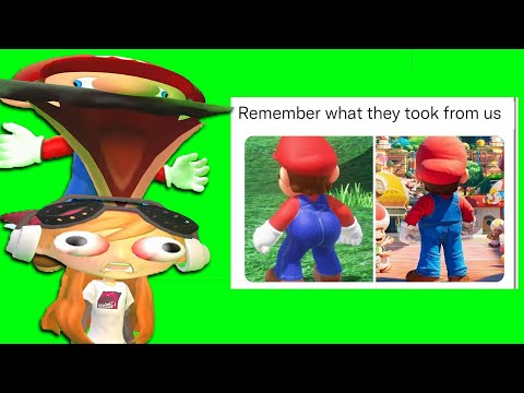 funny mario and peach memes