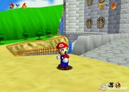 Mario alone.