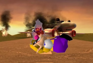 Wario farted too much and this happened.