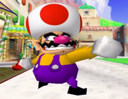 Wario's got Toad Swag!