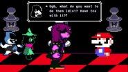 If Mario was in... Deltarune 196