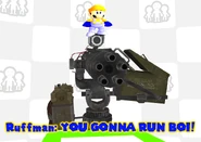 Ruffman forcing Mario to do the fitness gram pacer test in SMG4: The Fan Written Episode (4 Mill Sub Special)