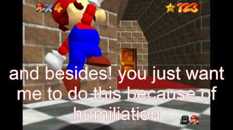Super Mario 64 Bloopers Short Mario Takes The Idiot Test Supermarioglitchy4 Wiki Fandom