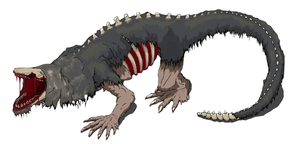 View topic - .: SCP-682 : Concept Art :. - Chicken Smoothie