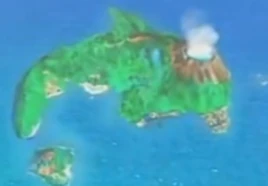 Isle Delfino from above