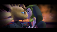 Axol and Melony's first and only kiss