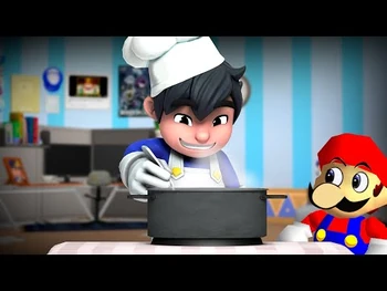 What Bro Cooking The Smg4 Glitch Wiki Fandom