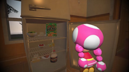 Mario Goes to the Fridge to Get a Glass Of Milk 062