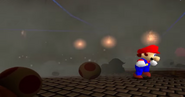 Mario saves the day and kills all the toads!