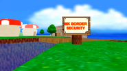 The Mushroom Kingdom border security from The Wacky Wario Bros.: Waluigi Origins.