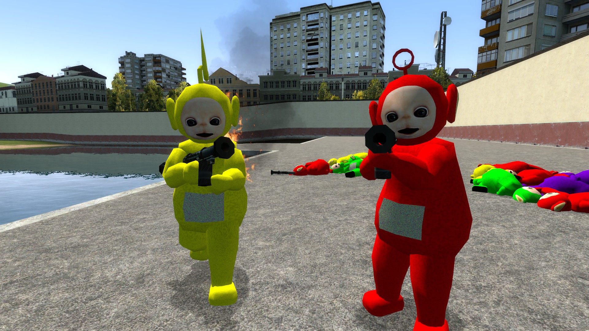 GTA San Andreas SlendyTubbies 2 New Born Mod 