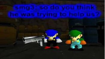 Super mario 64 bloopers smg3's plan to destory smg4 cause he felt like it