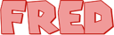 Fred logo font