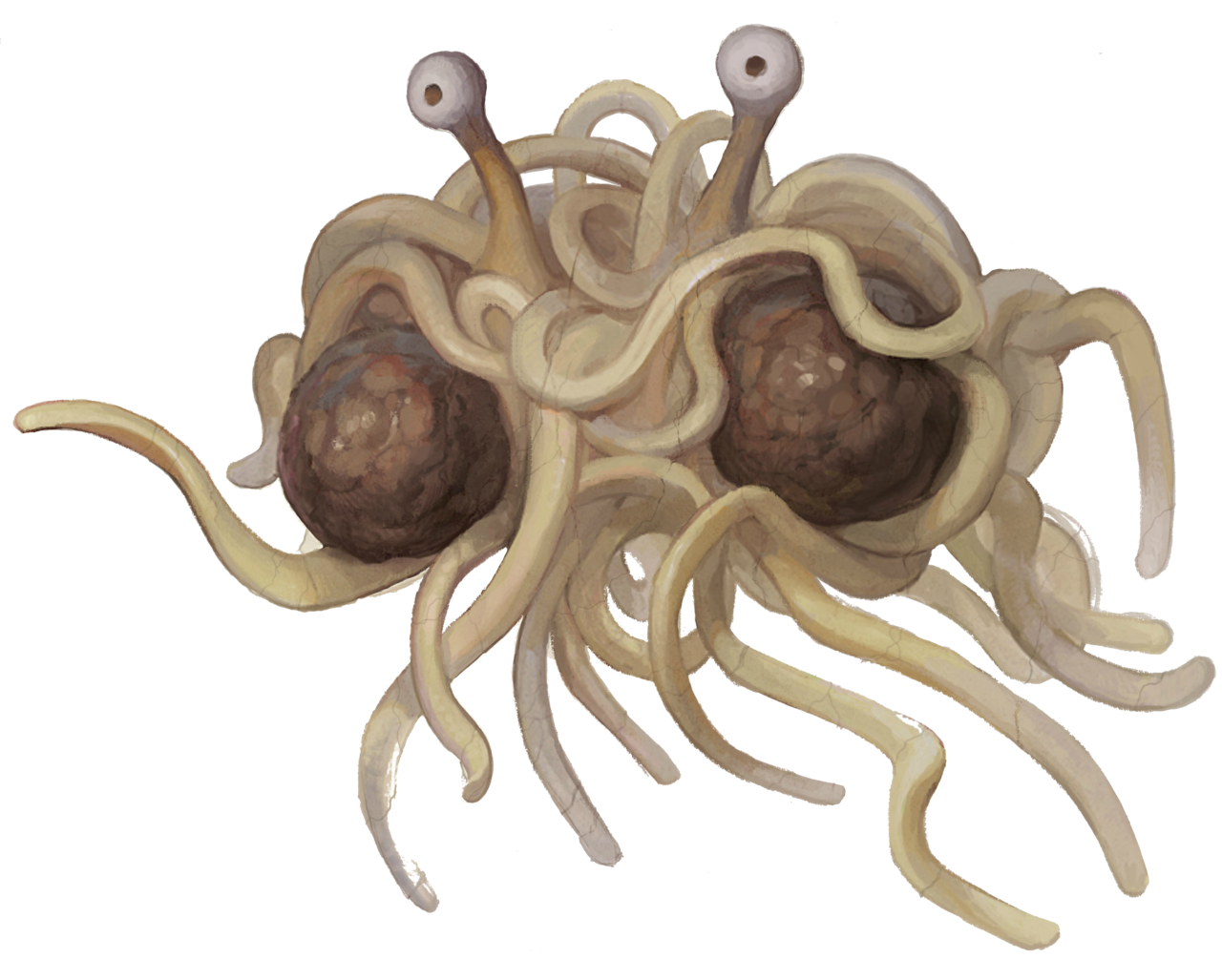 Flying Spaghetti Monster | SuperMarioGlitchy4 Wiki | Fandom