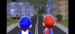 SMG4 and Mario in the Internet Graveyard
