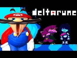 Mario Plays- Deltarune
