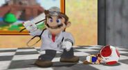 Dr. Mario (in Garry's Mod form) informing the gang that Toad's dead.