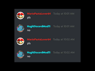 Mario trying to aquire Mod on Discord but he can't.