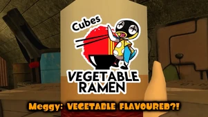 Cube's Raman.png (832 KB) Cube on a can of Vegetable Ramen.