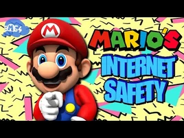 SMG4- Mario's Internet Safety Video