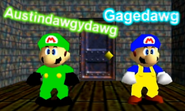 AustinDawgyDawg being introduced alongside GageDawg in their debut appearance