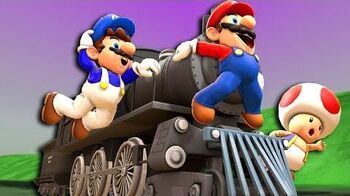 SMG4 Mario's Train Trip