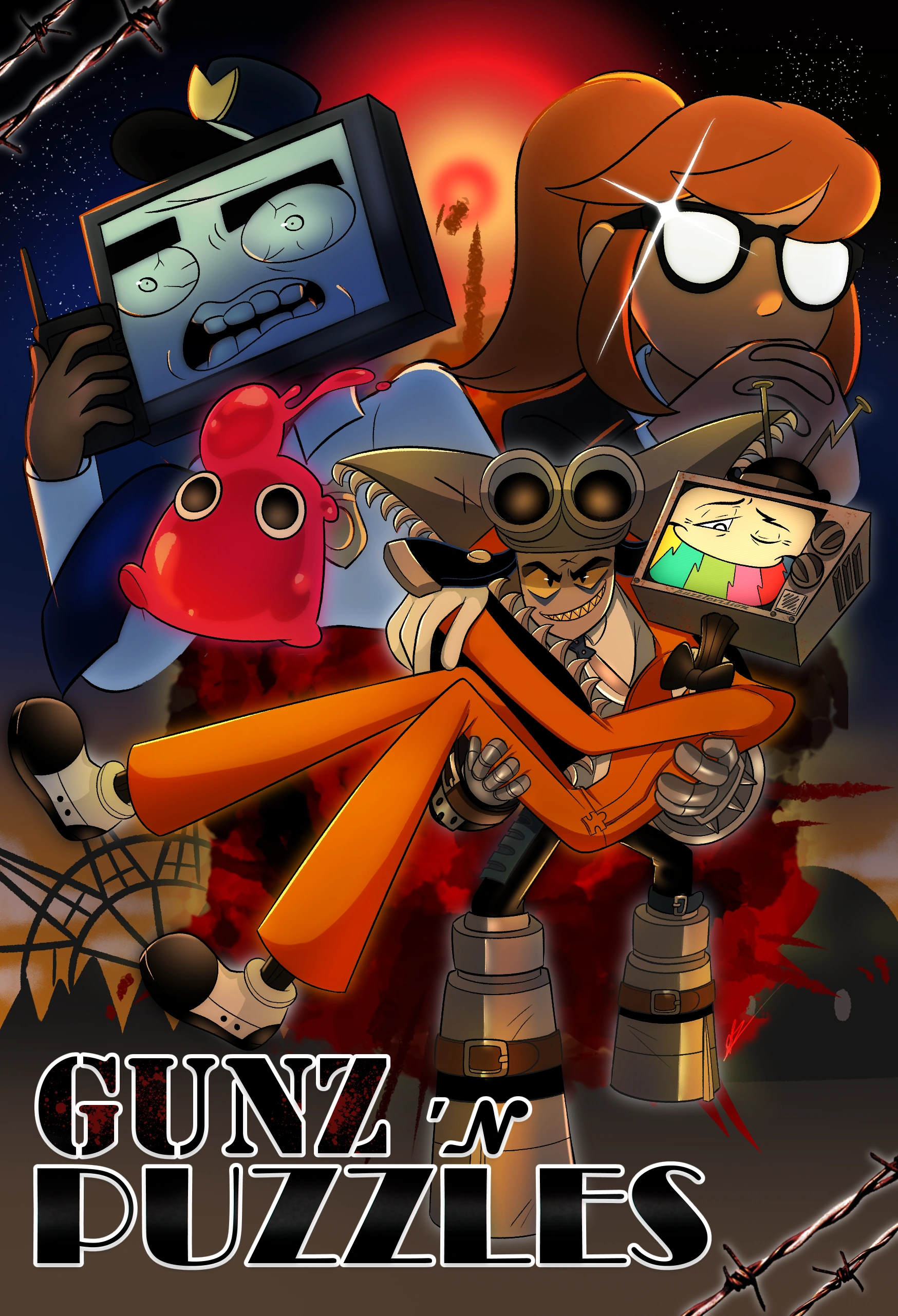 I'm pretty sure Julian Gollop now thinks I'm an idiot, but his new game  Chip 'n Clawz vs. The Brainioids won me over | Rock Paper Shotgun, image size:1748x2563