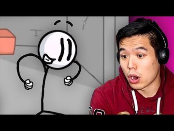 stickman reacts to mime and dash (bad mistake) - Imgflip