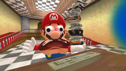 Mario's stack of pirated games
