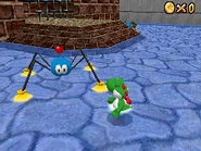 SM64DS Skeeter.png (34 KB) Yoshi encounters a Skeeter.