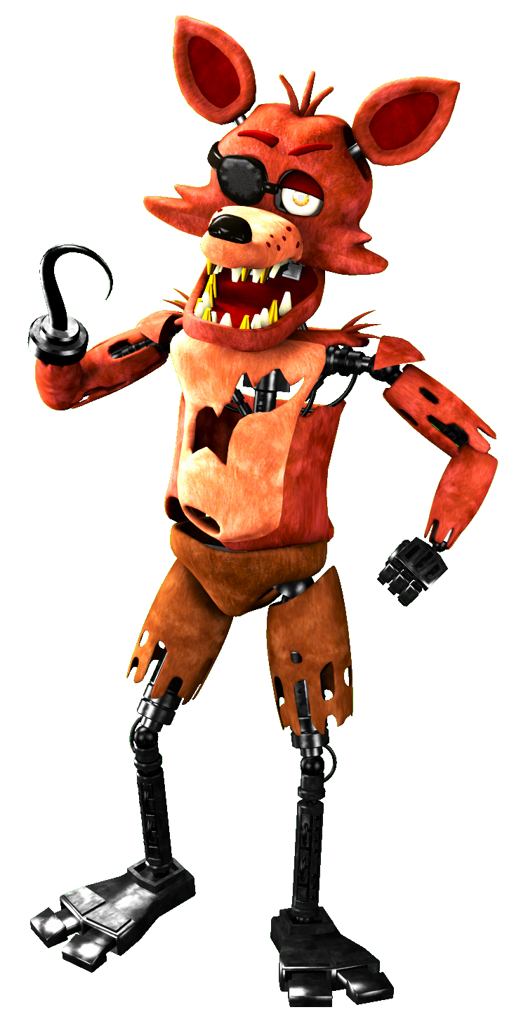 Withered Foxy Five Nights at Freddy's Character Art Hand -  Hong Kong