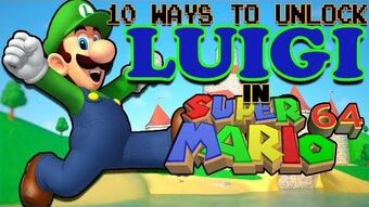 User Blog:tratchy/10 Ways To Unlock Luigi In Super Mario 64 |  Supermarioglitchy4 Wiki | Fandom