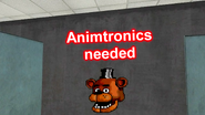 Animatronics Needed