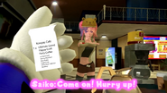 Saiko wrote her order for Shroomy to SMG4 for Coffee