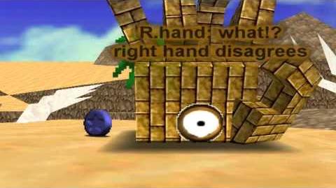 Super Mario 64 Bloopers: 2 Hands 1 Job