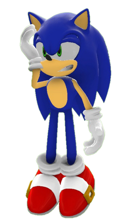 Sonic Adventure Render - Super Mario E Sonic Png, Transparent Png ,  Transparent Png Image