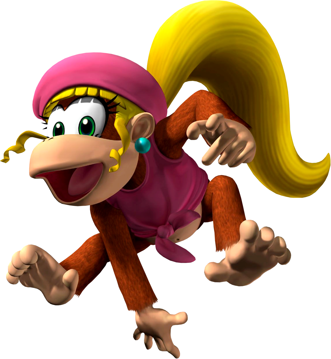 Dixie Kong | SuperMarioGlitchy4 Wiki | Fandom
