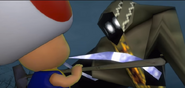 Bob fighting Toad in SMG4: Mario's Train Trip