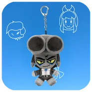 Mr WPNZ Plush Keychain