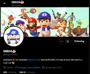 SMG4's Twitter (Currently).png (405 KB) Aftermath of the Hacker's takeover.