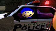 A policeman in Mario Preschool