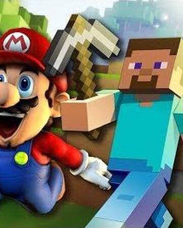Smg4 If Mario Was In Minecraft Supermarioglitchy4 Wiki Fandom - baldi raids area 51 roblox animation youtube