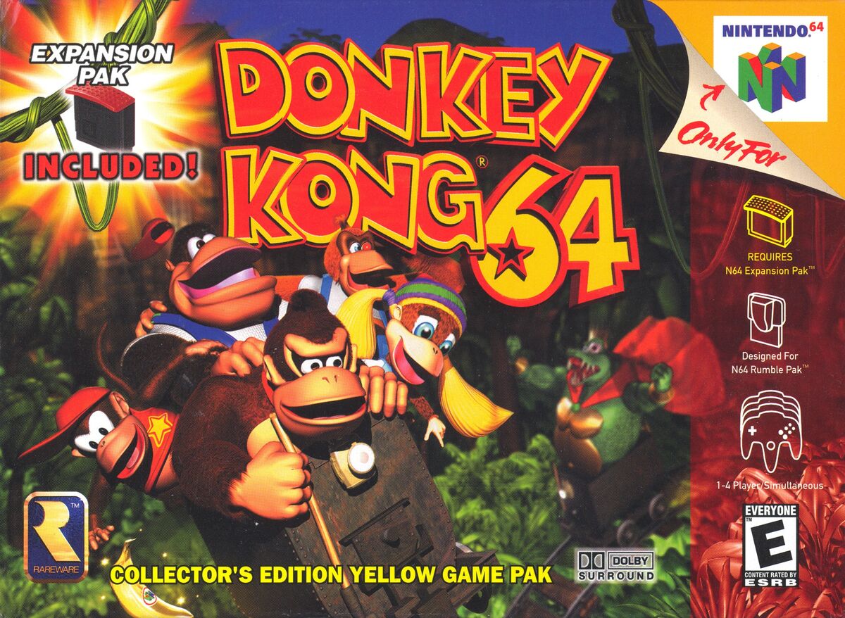 Donkey Kong 64 The SMG4/GLITCH Wiki Fandom