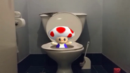 Toad in SMG4's toilet.