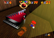 The Mad Piano as seen in Super Mario 64.