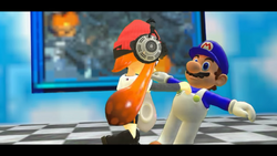 SMG4: Mario And The T-Pose Virus on Make a GIF