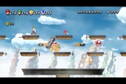 Roy contro i quattro giocatori in New Super Mario Bros. U.